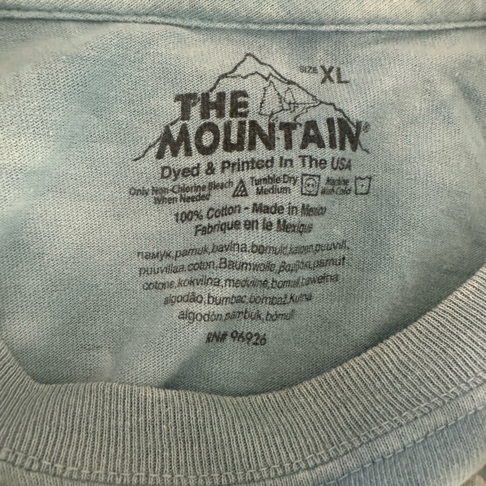 Vtg The Mountain Meiklejohn 2001 Native Woman Wolf Spirit Oklahoma T-Shirt XL - Picture 4 of 4
